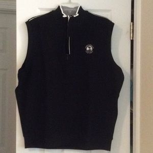 Men's Carnoustie Black Golf Vest